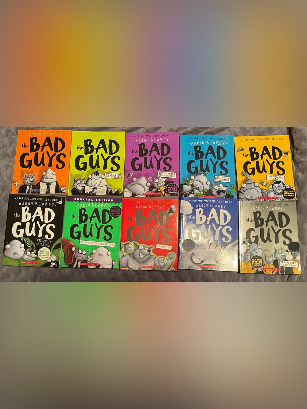 Scholastic The Bad Guys, Books 1-10